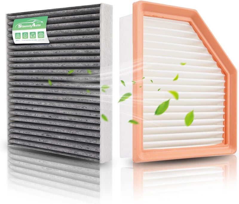 StaunchAuto Engine & Cabin Air Filter for 2021 2022 2023 2024 2025 2026 Nissan Rogue Air filter for Car Replacement 272775NA1A 16546-6RA0A Automotive Accessories-2 Pack - Image 1
